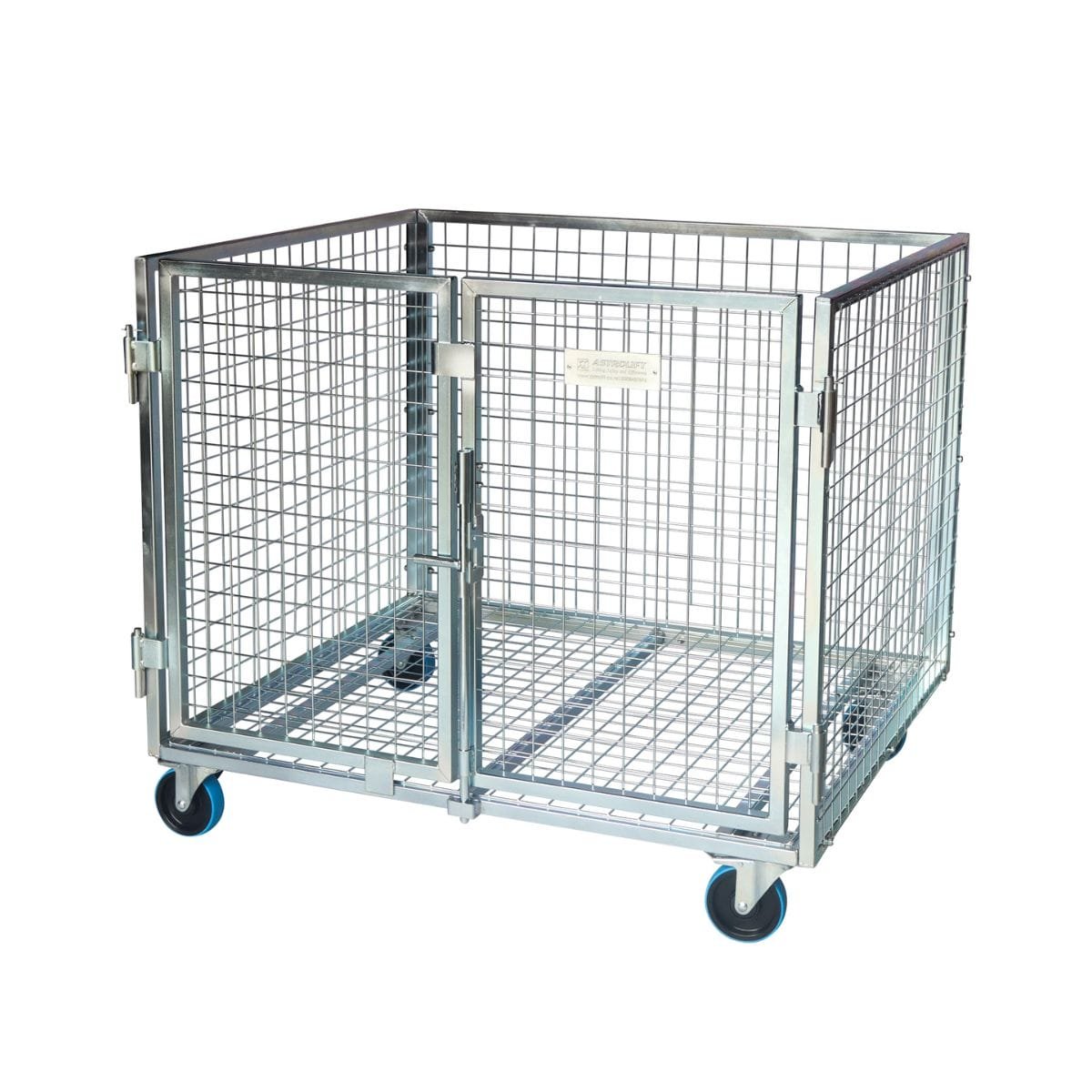 Buy Cage Trolley (Dual-door - Small) Cage Trolley from Astrolift NZ